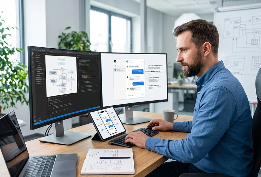 Building-Advanced-Conversational-UI-with-LLM-Powered-Chatbots