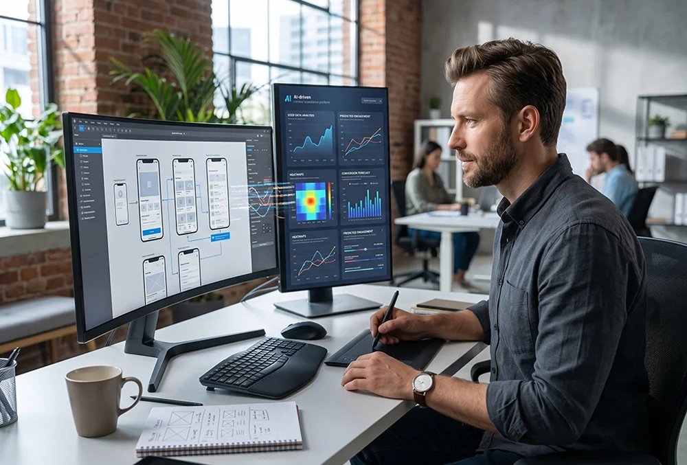 How AI-Driven Predictive Analytics are Shaping Modern UI/UX Design