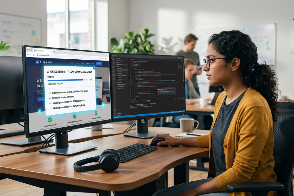 Utilizing AI for Automated Website Accessibility (a11y) and Compliance