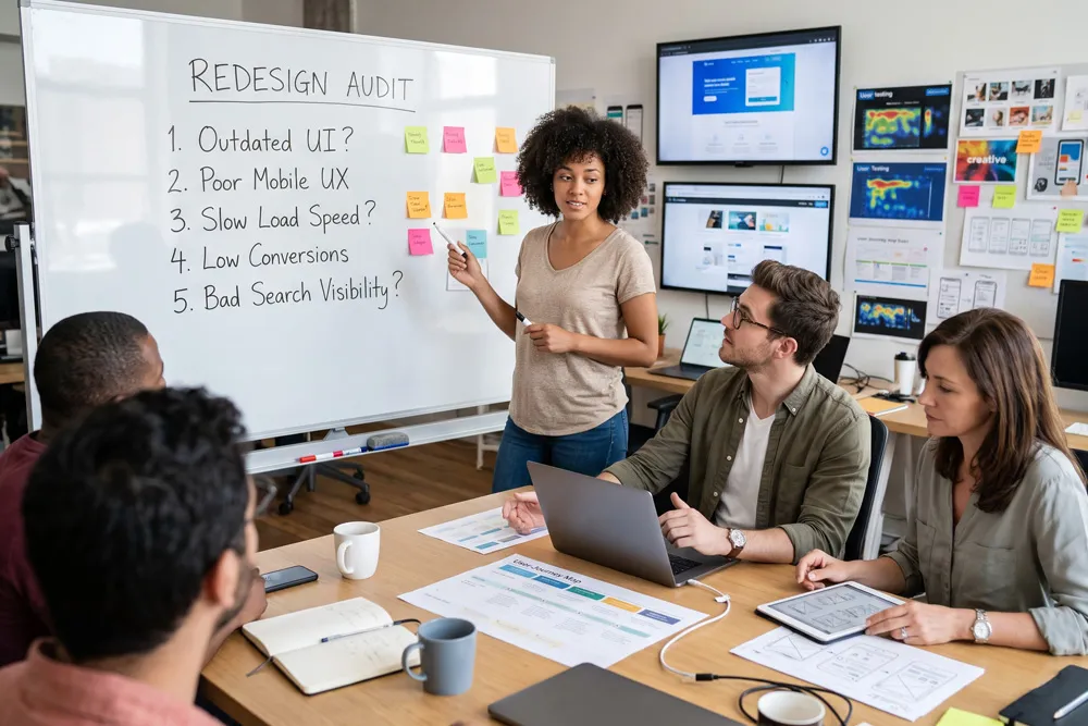 Is It Time to Redesign Your Website? 5 Signs to Look For - Top Rated Web Design - Web Clinic Online